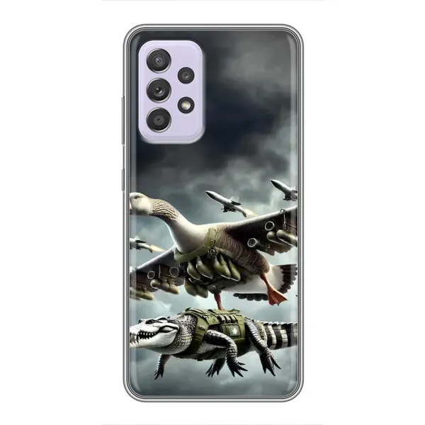 Чехол с рисунком «Гусини и крокодило» для Samsung Galaxy A52 Чехол с рисунком «Гусини и крокодило» для Samsung Galaxy A52