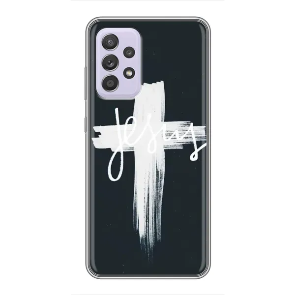 Чехол с рисунком «Jesus» для Samsung Galaxy A52 Чехол с рисунком «Jesus» для Samsung Galaxy A52