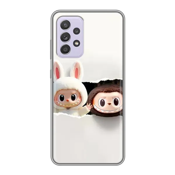 Чехол с рисунком «Фигурки Labubu» для Samsung Galaxy A52 Чехол с рисунком «Фигурки Labubu» для Samsung Galaxy A52