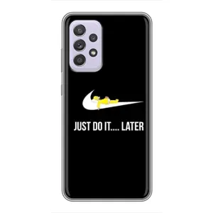Силіконовый Чохол на Samsung Galaxy A52 з картинкою НАЙК (Later)