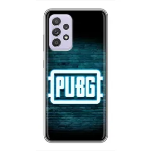 Чехол (TPU) с картинкой "Лого Пабг" на Самсунг Галакси А52 (Лого PUBG)