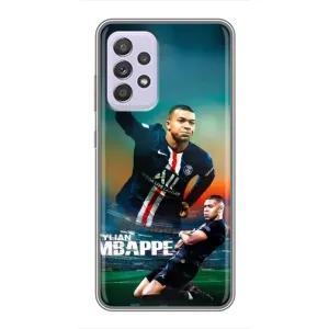 Чехол (TPU) с Футболистом на Samsung Galaxy A52 (MBAPPE)