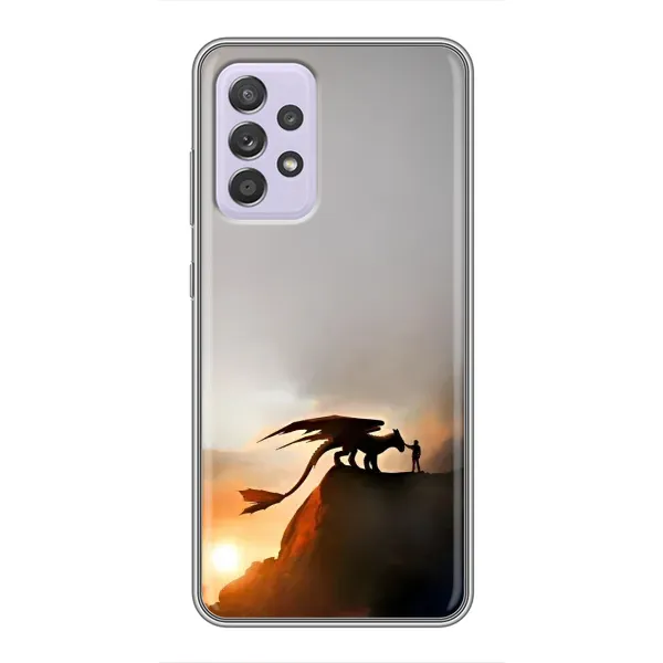 Чехол с рисунком «Мультиик Беззубик» для Samsung Galaxy A52 Чехол с рисунком «Мультиик Беззубик» для Samsung Galaxy A52