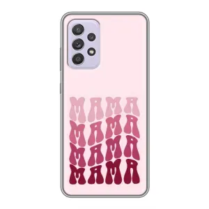 Чохли на день мами на Самсунг Галаксі А52 (Напис мама)