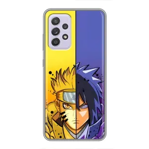 Купить Чехлы на телефон с принтом Anime для Samsung Galaxy A52 (Naruto Vs Sasuke)