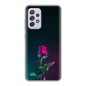 Чехлы с принтом Розочки для Samsung Galaxy A52 (Ночная роза)