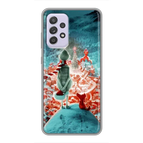 Чехол с рисунком «Новогодний Гринч» для Samsung Galaxy A52 Чехол с рисунком «Новогодний Гринч» для Samsung Galaxy A52