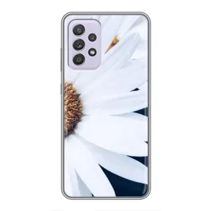 Чехол с ромашками на Samsung Galaxy A52 (Пол ромашки)