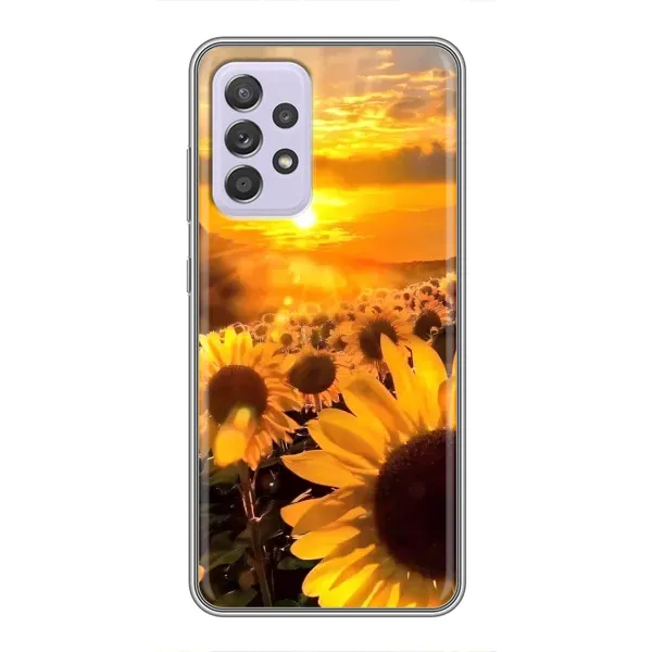Чехол с рисунком «поле подсолнухов» для Samsung Galaxy A52