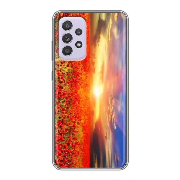 Чехол с рисунком «Поле тюльпанов» для Samsung Galaxy A52 Чехол с рисунком «Поле тюльпанов» для Samsung Galaxy A52