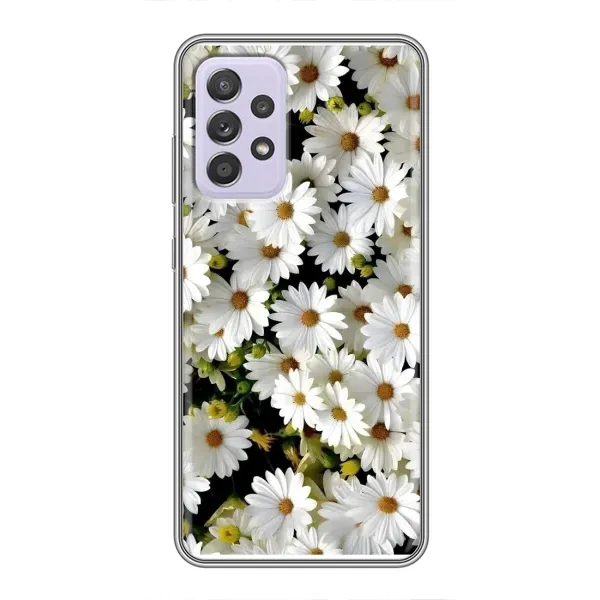 Чехол с рисунком «Рамка в ромашках» для Samsung Galaxy A52 Чехол с рисунком «Рамка в ромашках» для Samsung Galaxy A52