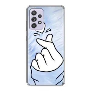 Чехлы (Знак сердечка) на Samsung Galaxy A52 (Сердечка знак)
