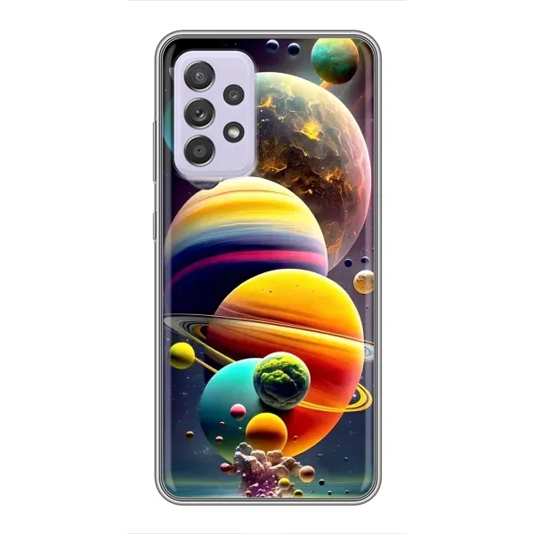 Чехол с рисунком «Солнечна система» для Samsung Galaxy A52 Чехол с рисунком «Солнечна система» для Samsung Galaxy A52