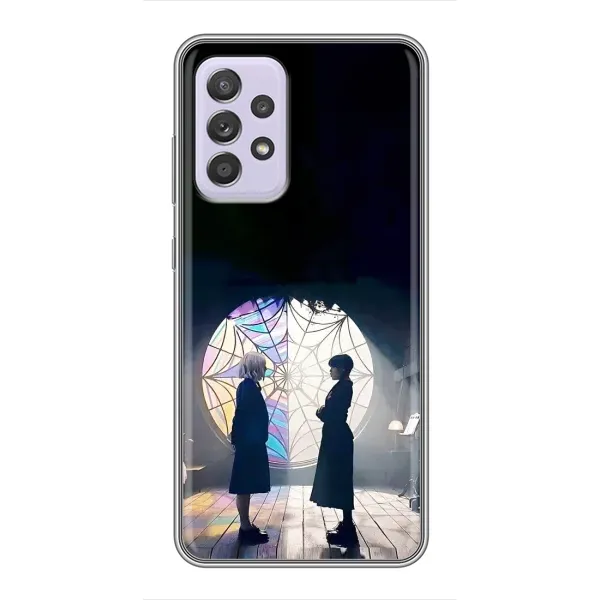 Чехол с рисунком «Уэнсдей и Энди» для Samsung Galaxy A52 Чехол с рисунком «Уэнсдей и Энди» для Samsung Galaxy A52