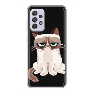 Чехол на тематику: Коты для Samsung Galaxy A52 (Взгляд кота)