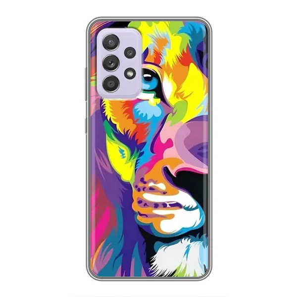 Чехол с рисунком «Яркий Лев» для Samsung Galaxy A52 Чехол с рисунком «Яркий Лев» для Samsung Galaxy A52