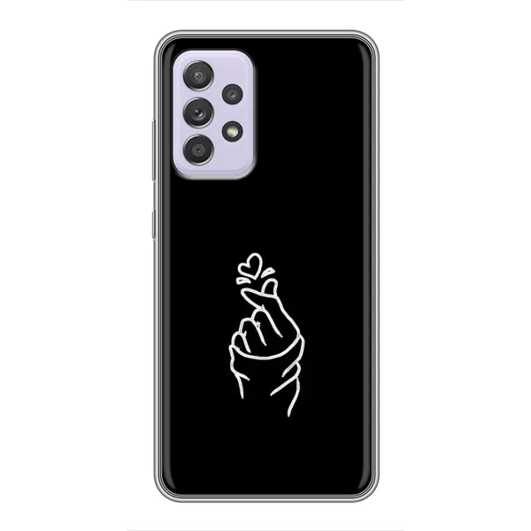 Чехол с рисунком «Знак Сердечка» для Samsung Galaxy A52 Чехол с рисунком «Знак Сердечка» для Samsung Galaxy A52