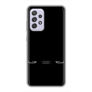 Силиконовый бампер с картинкой машины на Samsung Galaxy A52s 5G (A528) (Силует Audi)