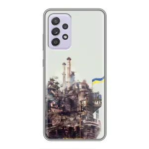 Чехлы на военную тематику для Samsung Galaxy A52s 5G (A528) (Азовсталь)
