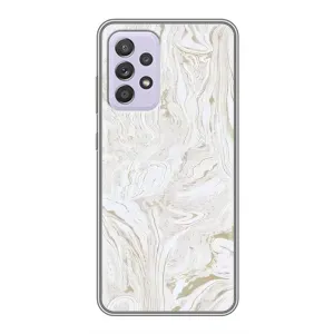 Чехлы с тематикой "Мрамор" на Самсунг Галакси А52с (5G) (белый мрамор)