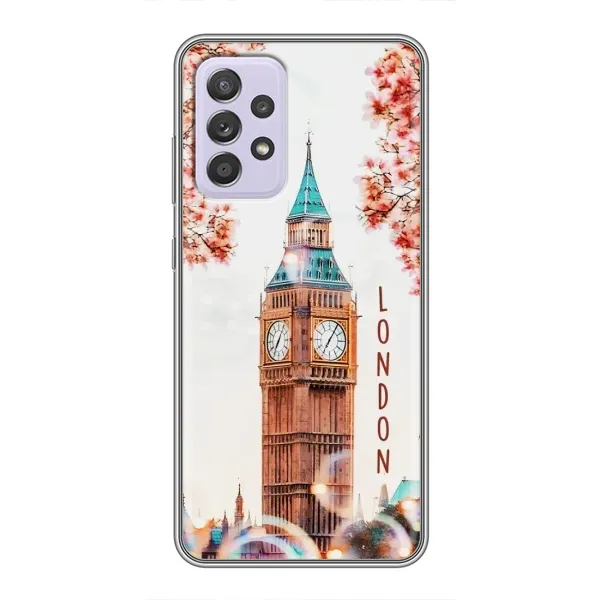 Чехол с рисунком «Часы Лондон» для Samsung Galaxy A52s 5G (A528) Чехол с рисунком «Часы Лондон» для Samsung Galaxy A52s 5G (A528)