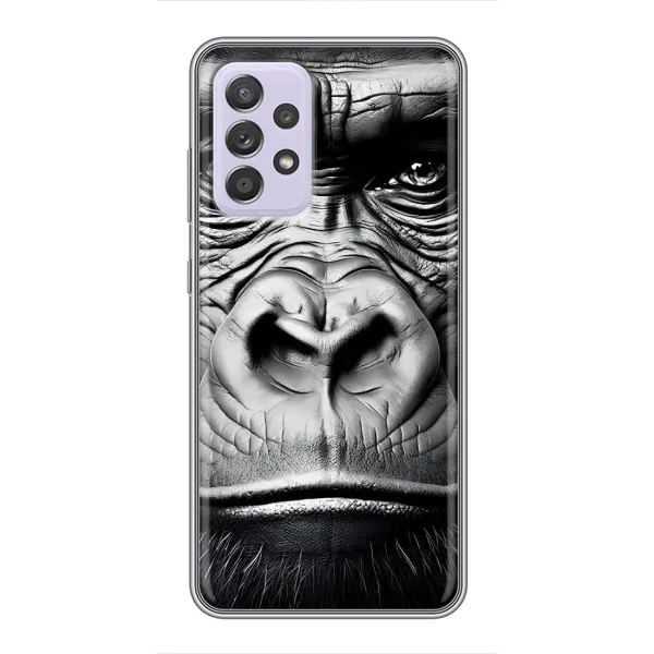 Чехол с рисунком «Черная обезьяна» для Samsung Galaxy A52s 5G (A528) Чехол с рисунком «Черная обезьяна» для Samsung Galaxy A52s 5G (A528)