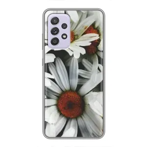 Чехол с ромашками на Samsung Galaxy A52s 5G (A528) (Цветы Ромашки)