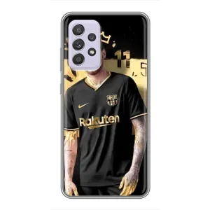 Силиконовый Чехол Samsung Galaxy A52s 5G (A528) (Gold Neymar)