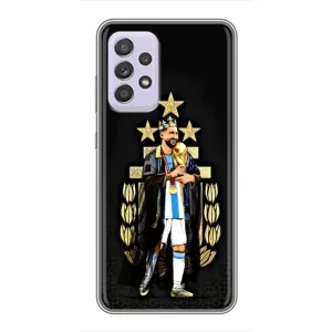Чехлы Лео Месси Аргентина для Samsung Galaxy A52s 5G (A528) (Месси король)