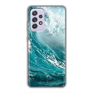 Летний Чехол на Samsung Galaxy A52s 5G (A528) (Морская волна)