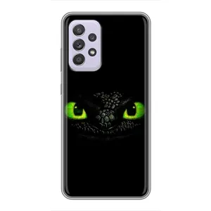 Чехол дракон Беззубик для Samsung Galaxy A52s 5G (A528) (Глаза Беззубика)