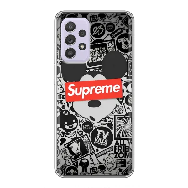 Чехол с рисунком «Supreme Маус» для Samsung Galaxy A52s 5G (A528) Чехол с рисунком «Supreme Маус» для Samsung Galaxy A52s 5G (A528)