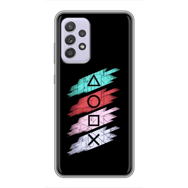 Чехол с рисунком «Значки Sony» для Samsung Galaxy A52s 5G (A528) Чехол с рисунком «Значки Sony» для Samsung Galaxy A52s 5G (A528)
