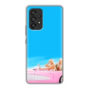 Силіконовый Чохол Барбі фільм на Samsung Galaxy A53 (5G) (Барбі і Кен)