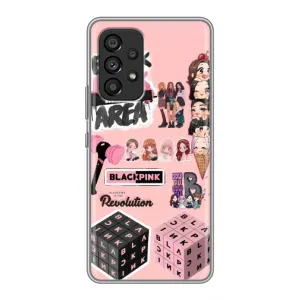 Чохли з картинкою для Samsung Galaxy A53 (5G) (BLACK PINK колаж)