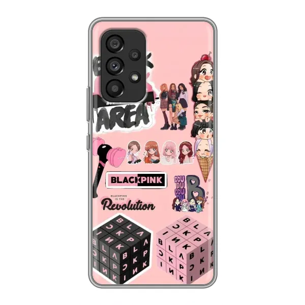 Чехол с рисунком «BLACK PINK коллаж» для Samsung Galaxy A53 (5G) Чехол с рисунком «BLACK PINK коллаж» для Samsung Galaxy A53 (5G)