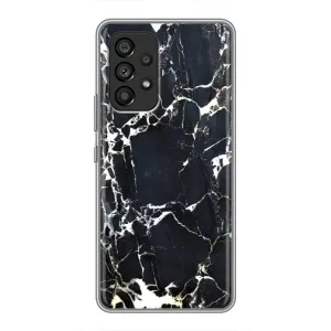 Чохол з текстурою Мрамора на Самсунг Галаксі А53 (5G) (Чорний мрамор)