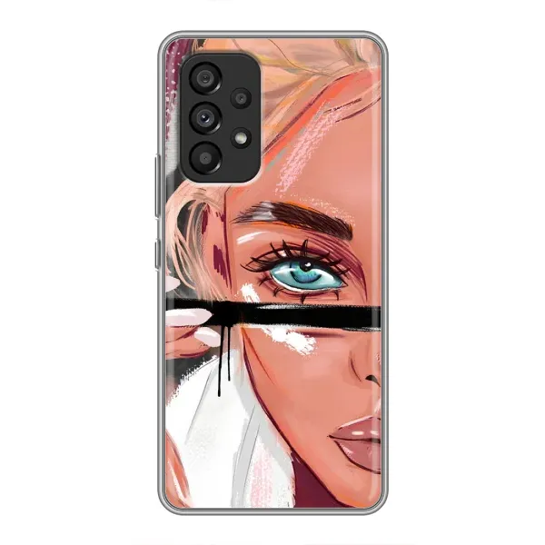 Чехол с рисунком «Девушка и ресницы» для Samsung Galaxy A53 (5G) Чехол с рисунком «Девушка и ресницы» для Samsung Galaxy A53 (5G)