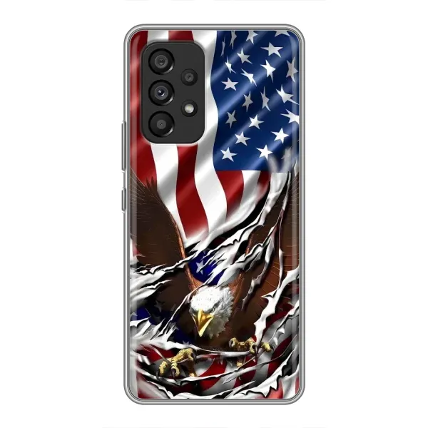 Чехол с рисунком «Флаг USA» для Samsung Galaxy A53 (5G) Чехол с рисунком «Флаг USA» для Samsung Galaxy A53 (5G)