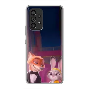 Силиконовый чехол с принтом Зоотрополіс для Samsung Galaxy A53 (5G) (Главные герои)