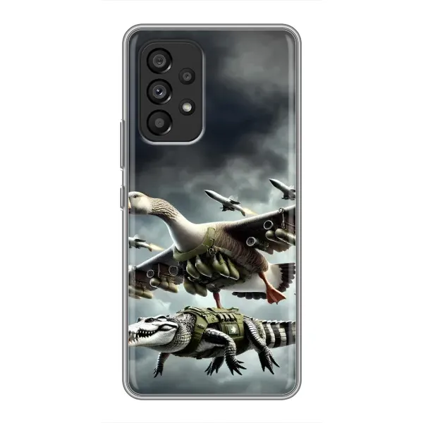 Чехол с рисунком «Гусини и крокодило» для Samsung Galaxy A53 (5G) Чехол с рисунком «Гусини и крокодило» для Samsung Galaxy A53 (5G)