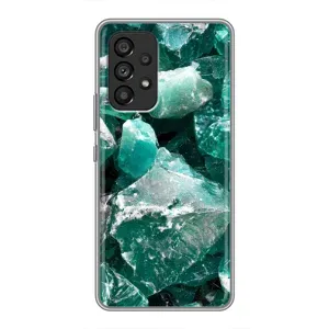 Чохол (Дорого-богато) на Samsung Galaxy A53 (5G) (Смарагд)