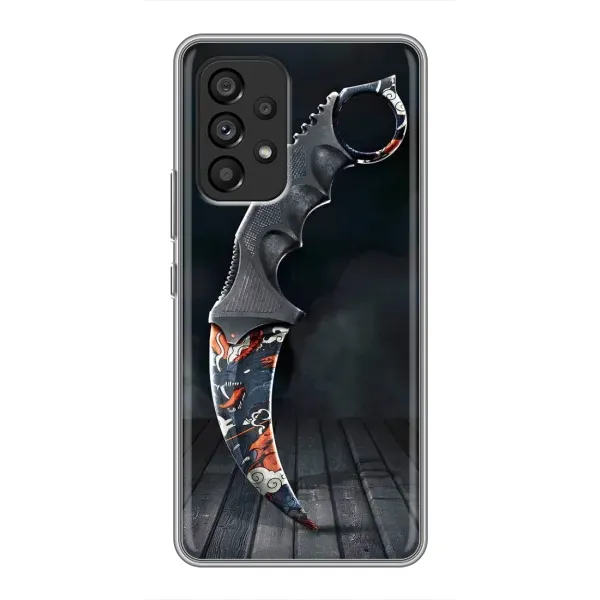 Чехол с рисунком «Кинжал КС ГО» для Samsung Galaxy A53 (5G) Чехол с рисунком «Кинжал КС ГО» для Samsung Galaxy A53 (5G)