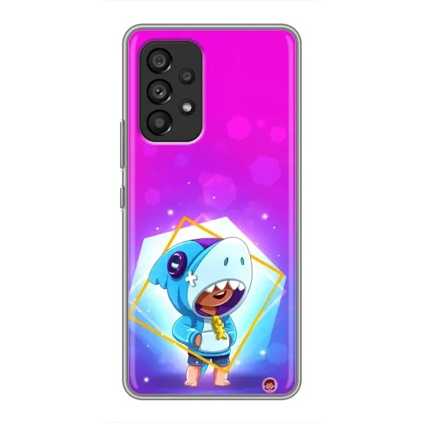 Чехол с рисунком «Леон в костюме Акулы» для Samsung Galaxy A53 (5G)