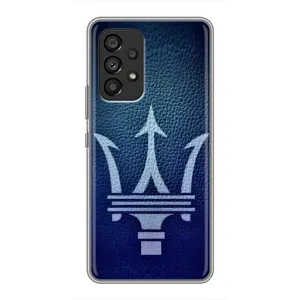 Чехлы с тематикой "Крутые машины" на Samsung Galaxy A53 (5G) (Лого Maserati)