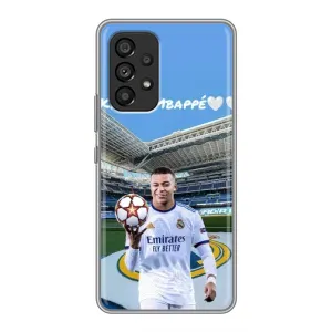 Чохол (TPU) з Футболістом на Samsung Galaxy A53 (5G) (Mbappe Real)