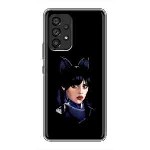Чохол з картинкою Венсдей на Samsung Galaxy A53 (5G) (Мила Венсдей)