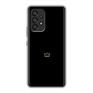 Чохол (Корона на чорному фоні) для Самсунг Галаксі А53 (5G) (Міні корона)