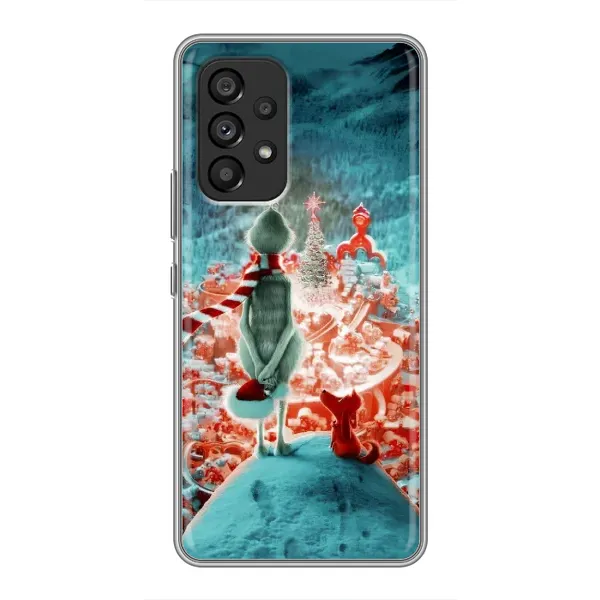 Чехол с рисунком «Новогодний Гринч» для Samsung Galaxy A53 (5G)