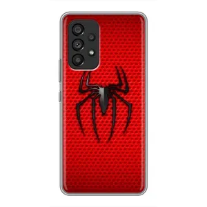 Чехол Супергерой Человека Паука на Samsung Galaxy A53 (5G) (Паук марвел)